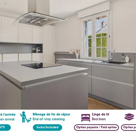 Semesterbostad 650m De La Mer-grande Maison Pour 10 Avec Piscine