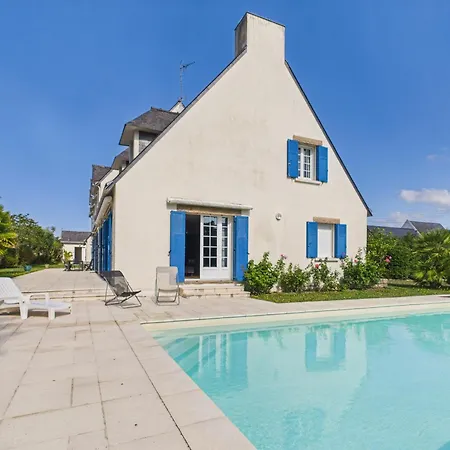 650m De La Mer-grande Maison Pour 10 Avec Piscine Le Pouliguen