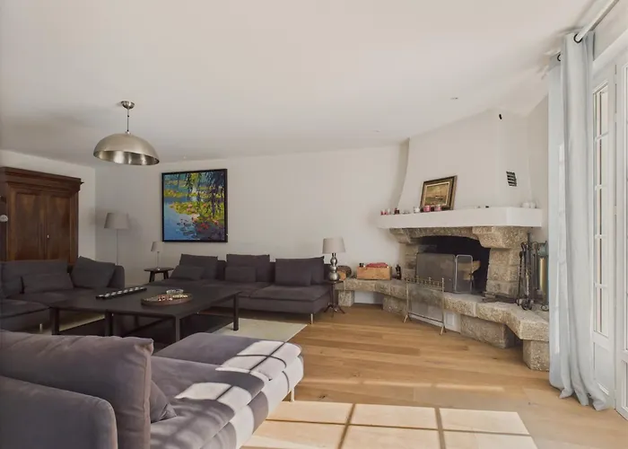 650m De La Mer-grande Maison Pour 10 Avec Piscine Prázdninový dům *