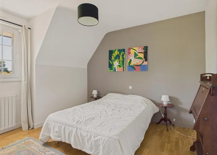 650m De La Mer-grande Maison Pour 10 Avec Piscine Le Pouliguen