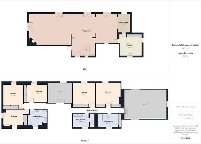 650m De La Mer-grande Maison Pour 10 Avec Piscine Prázdninový dům